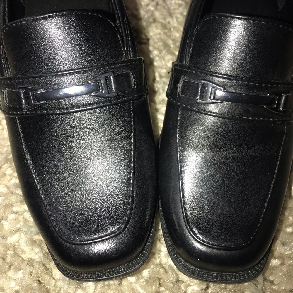 ❗️NEW❗️Perry Ellis Boys Black Dress Shoes - Picture 4 of 7